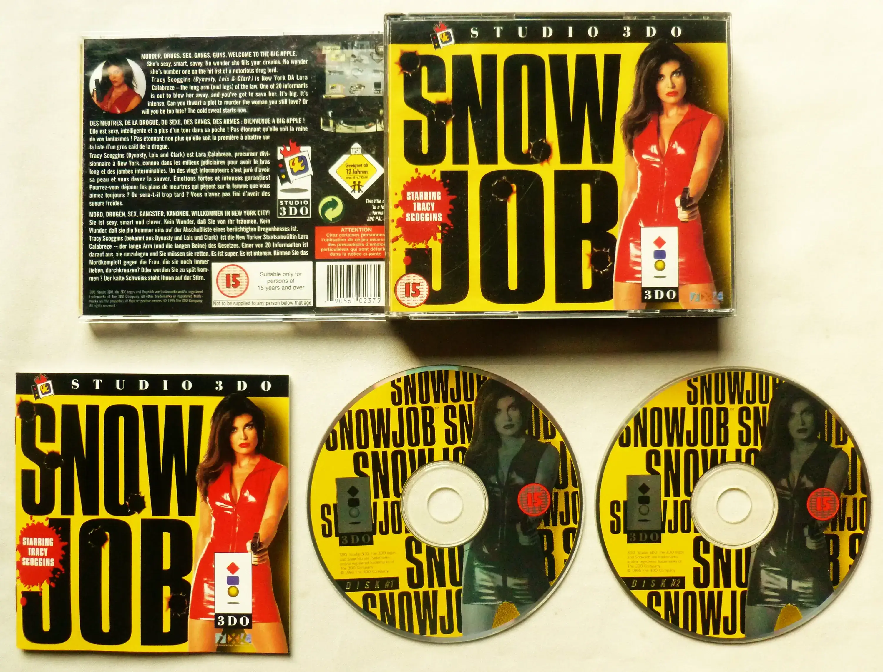 Лицензионный диск Snow Job Starring Tracy Scoggins для 3DO